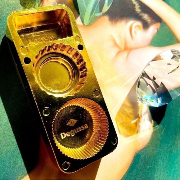 ♥️ Gold Bar Bottle Opener (24k Gold Plated),heavy. Made in Germany, ca 1960s - Picture 7 of 13